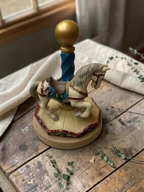 1997 Vintage Cookie Stamp Carousel Horse by Brown Bag